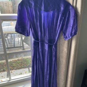 Purple Maeve silk like wrap dress - size XS